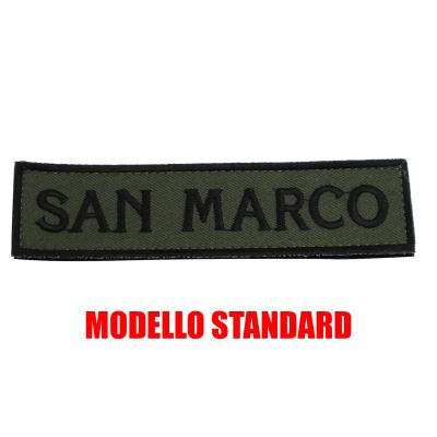 PATCH DISTINTIVO RICAMATO CON NOME PERSONALIZZATO CON VELCRO