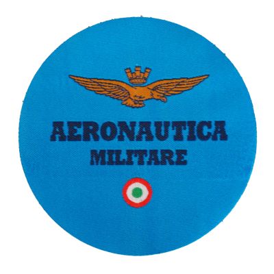 TOPPA DISTINTIVO RICAMATO CON VELCRO Dia 80 MM AERONAUTICA MILITARE SFON