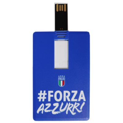 CHIAVETTA USB 16 GB CARD STAMPATA FIGC