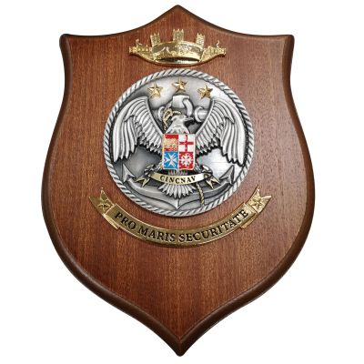 CREST IN METALLO M.M. 3D CINCNAV