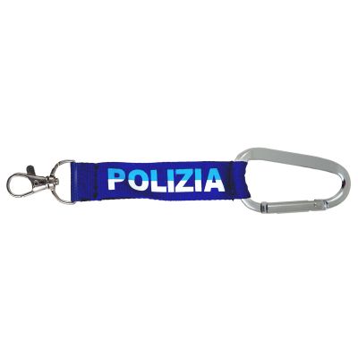 PORTACHIAVI MOSCHETTONE POLIZIA DI STATO