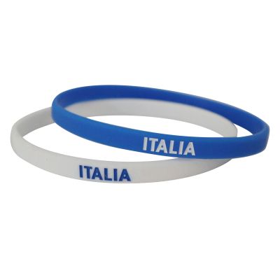 COPPIA BRACCIALETTI IN SILICONE