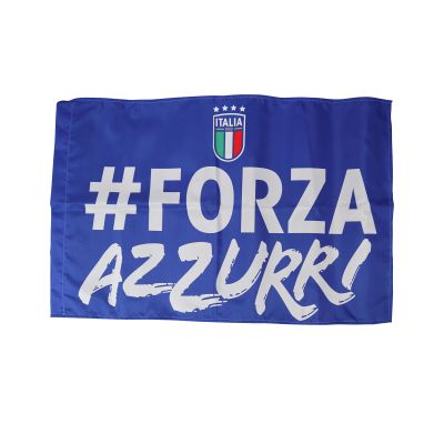 BANDIERA BLU 50X70 CM FORZA AZZURRI