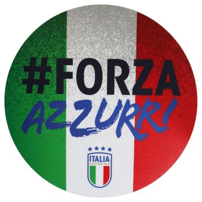 MOUSEPAD ROTONDO FORZA AZZURRI DIAMETRO 20CM