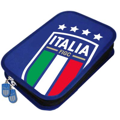 ASTUCCIO 2 ZIP CON INTERNO ORGANIZZATO FIGC