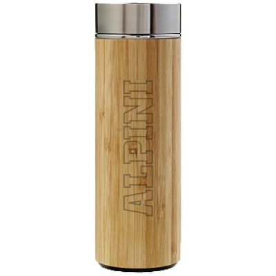 THERMOS IN BAMBOO 420 ML TAPPO IN ACCIAO E BAMBOO ANA