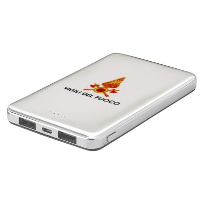 POWERBANK IN ABS VIGILI DEL FUOCO 5000 MAH DIMENSIONE 12X7X1,2 CM