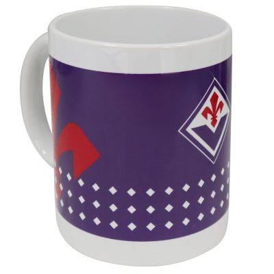 TAZZA IN CERAMICA 2 GIGLI E LOGO FIORENTINA