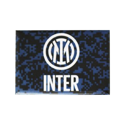 MAGNETE RETTANGOLARE STAMPA DIGITALE LOGO E SCRITTA INTER