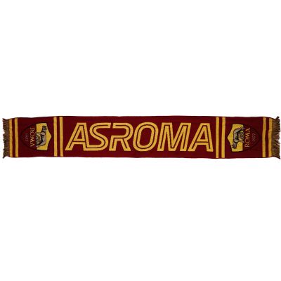 SCIARPA IN JAQUARD MONOFACCIALE AS ROMA