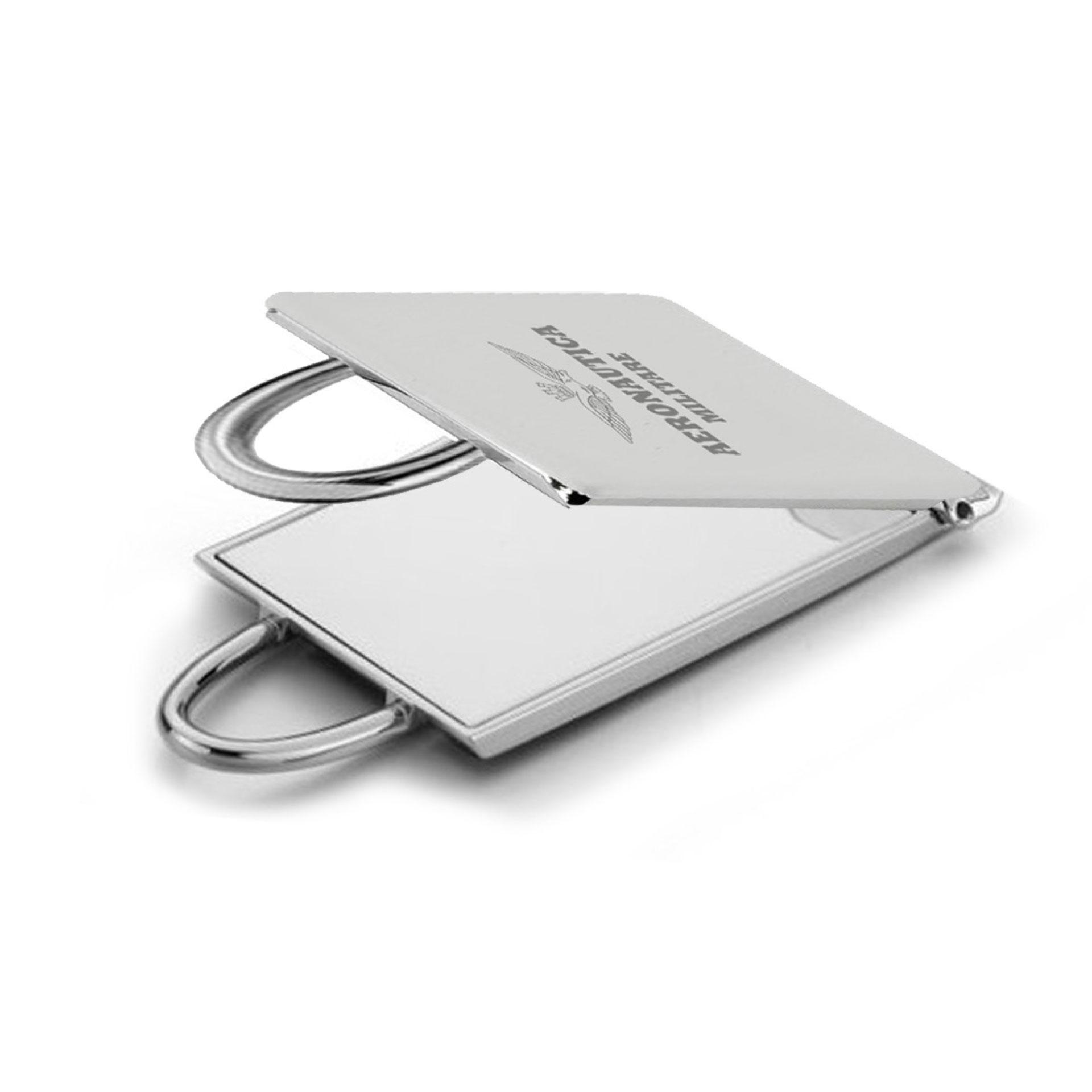 SPECCHIETTO SHOPPER IN SILVER PLATED