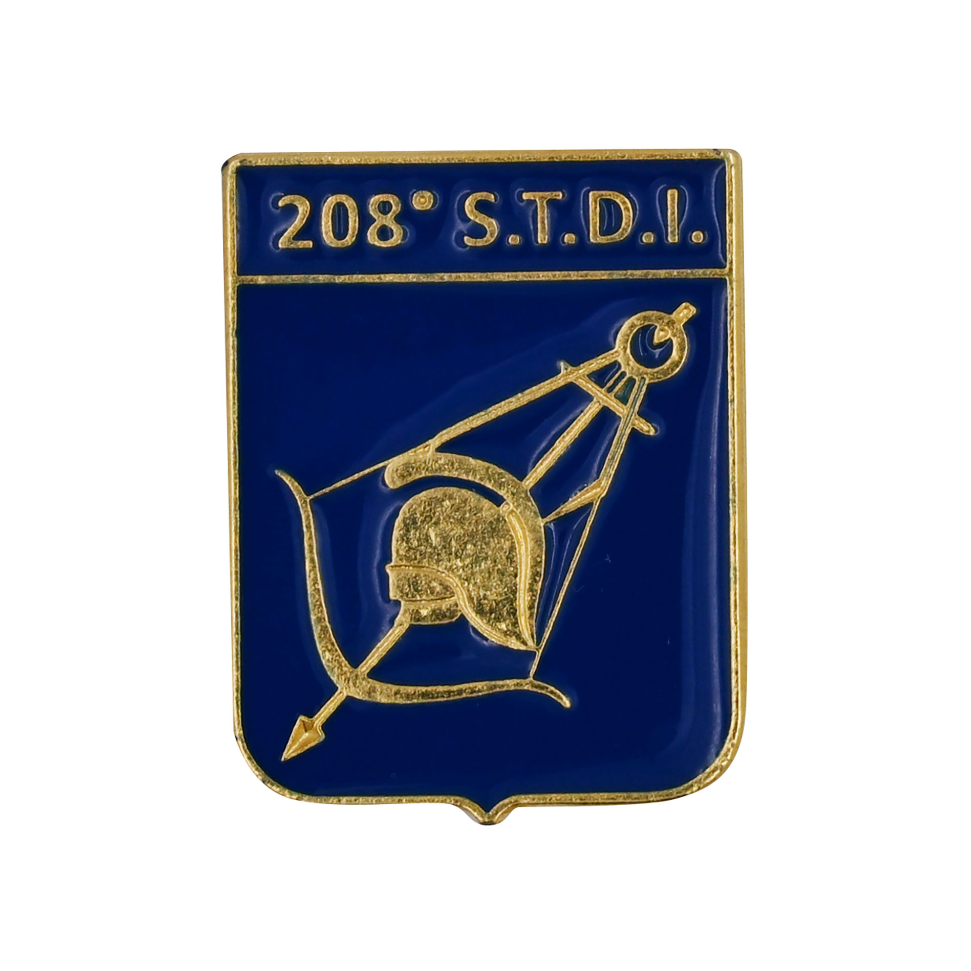 DISTINTIVO DA CAMICIA 25X32MM IN METALLO 208 S.T.D.I.
