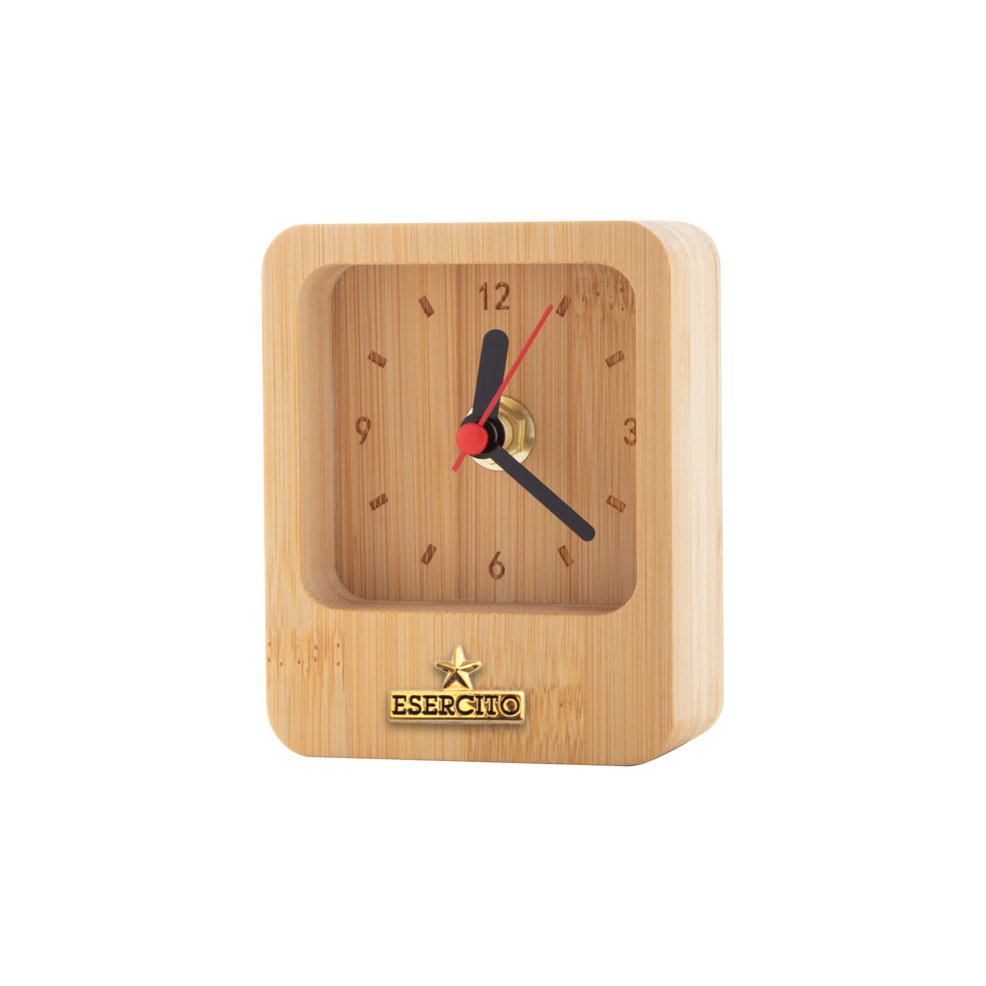 OROLOGIO TAVOLO IN BAMBU'