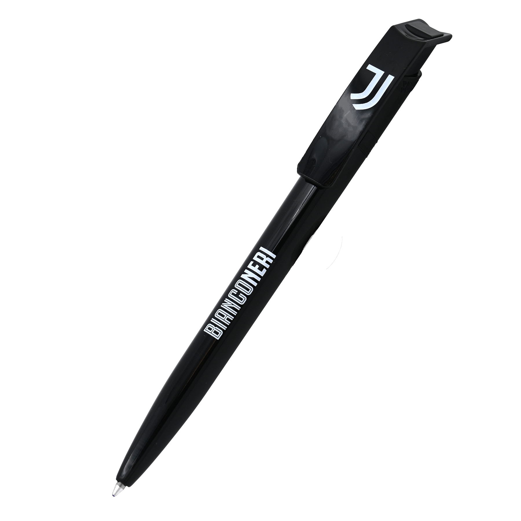 PENNA IN PLASTICA FUSTO NERA CLIP NERA BIANCONERI