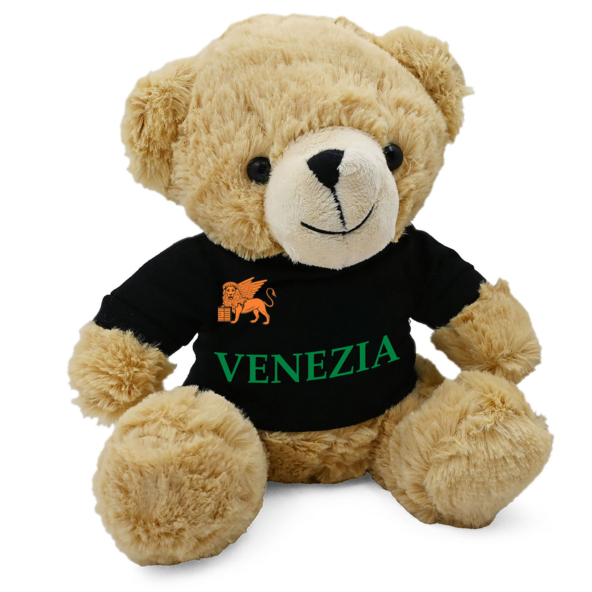 ORSETTO SEDUTO H 24 CM CON MAGLIETTA 10 VENEZIA
