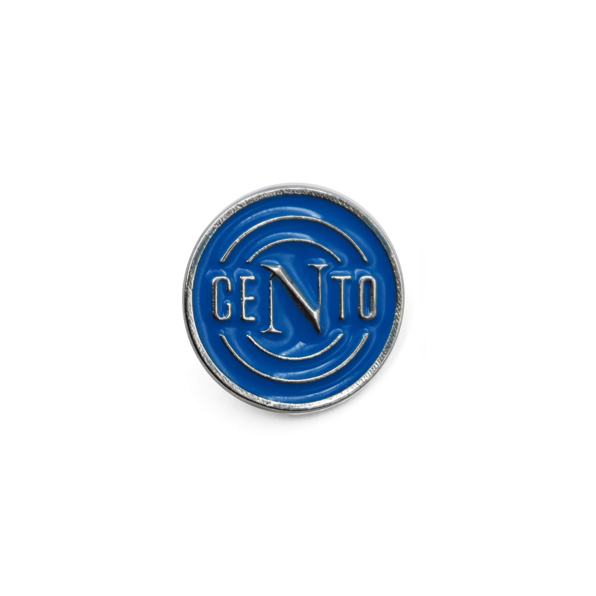 DISTINTIVO IN METALLO NIKEL 3D SMALTATO NAPOLI CENTO