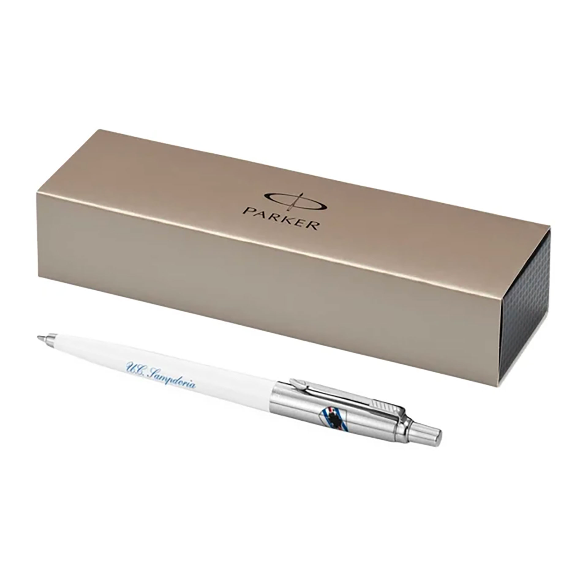 PENNA MOD. PARKER UC SAMPDORIA COLORE BIANCO