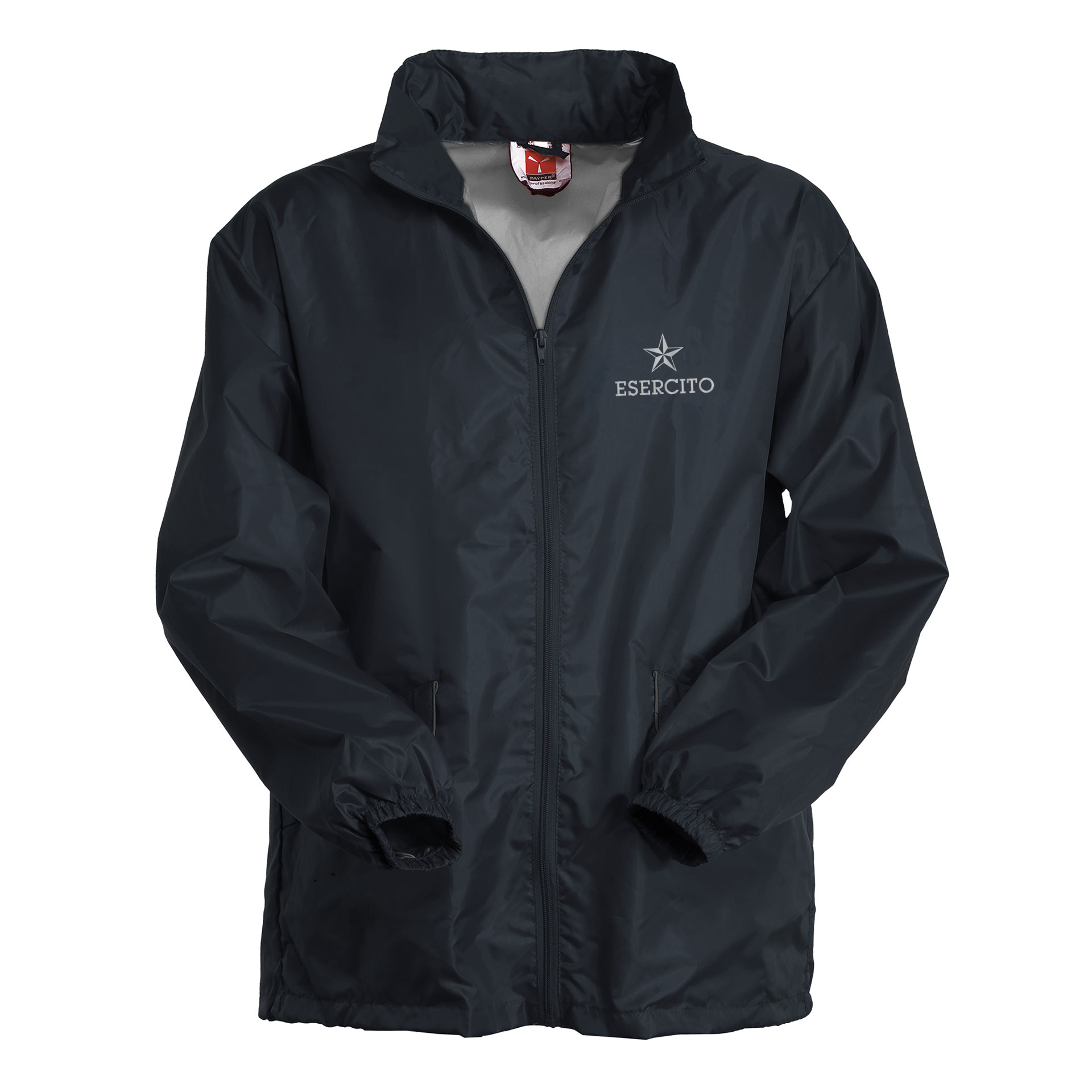K-WAY ANTIVENTO BLU NAVY ESERCITO ITALIANO