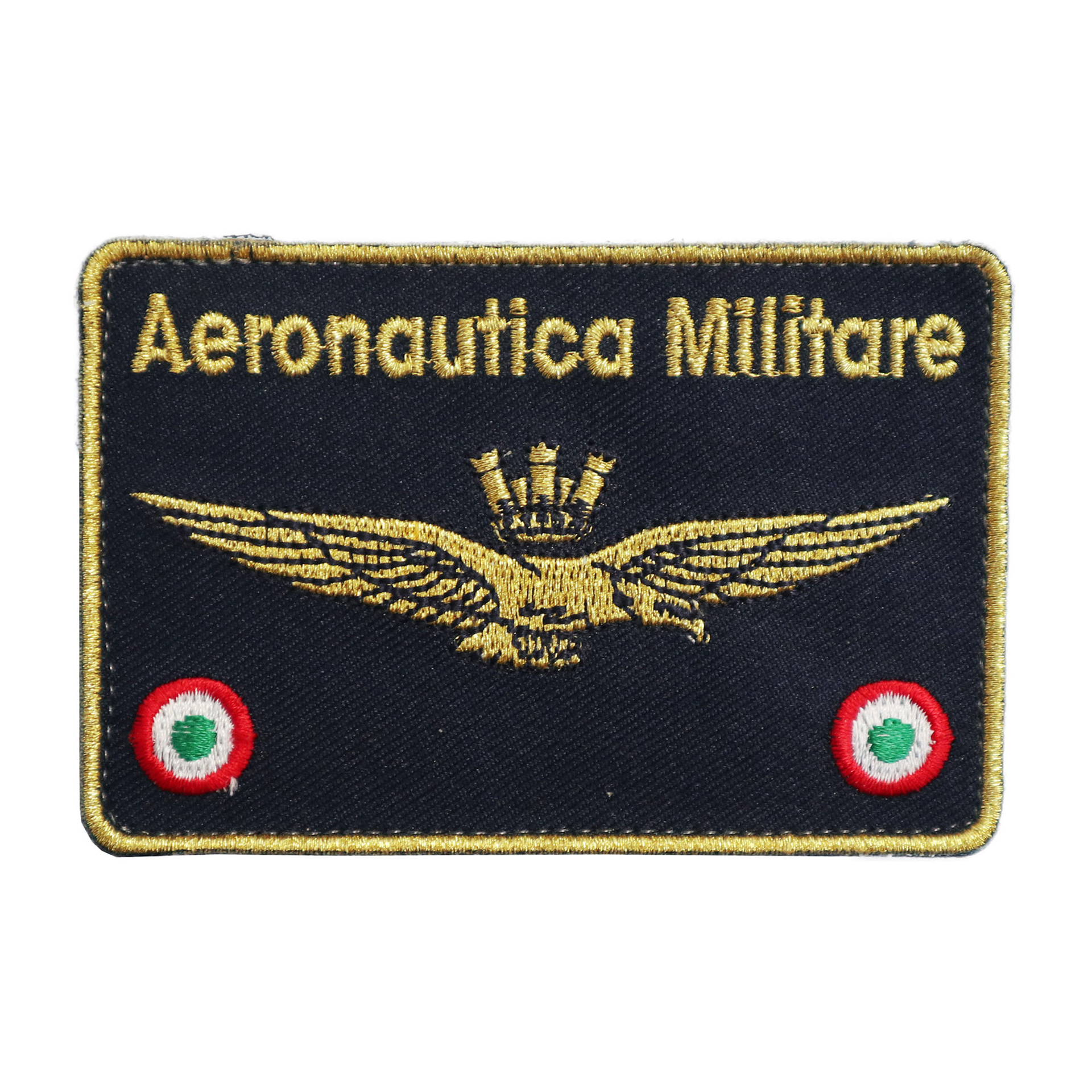 Patch Ricamato Termoadesivo - Aviazione Cocarde Bandiera Albania Air Force - 60x60 Mm - Fatto In Francia