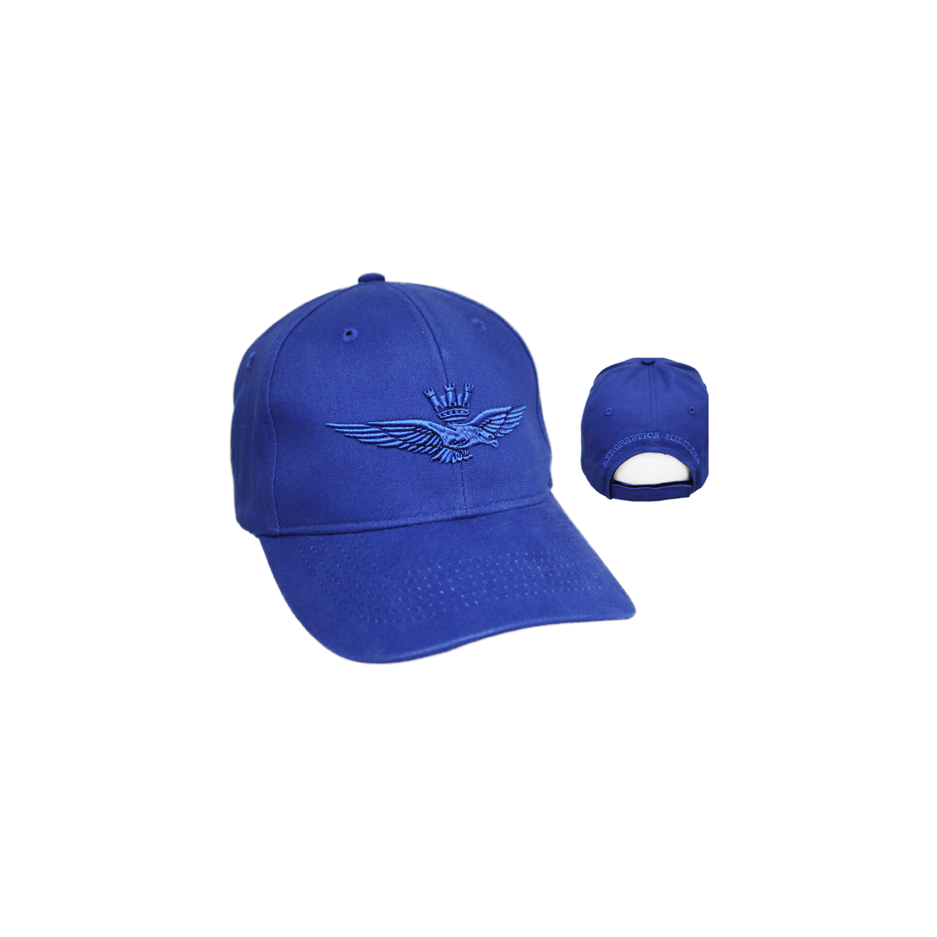 CAPPELLINO IN COTONE BLU