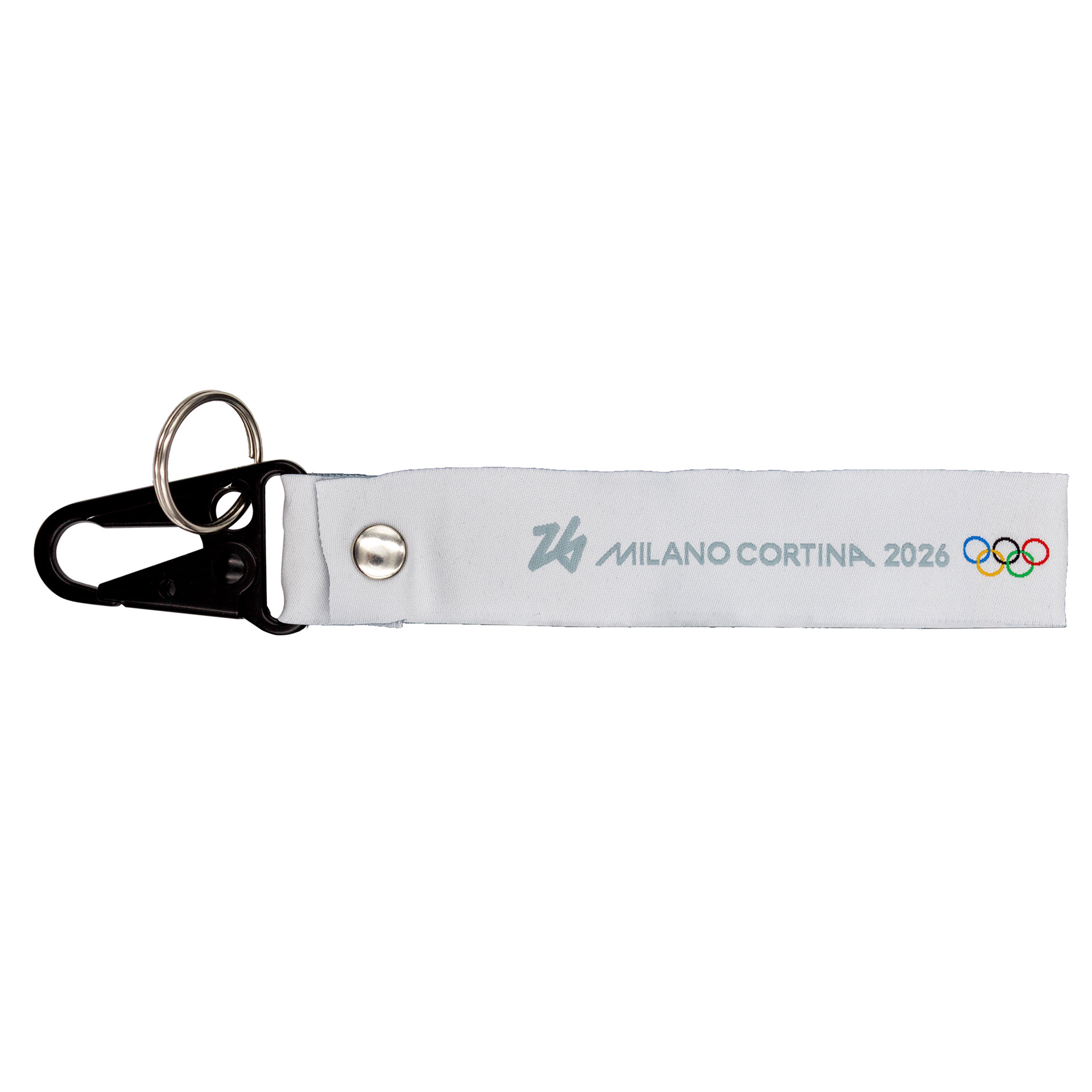 PORTACHIAVI JACQUARD e MOSCHETTONE - Olimpiadi Milano Cortina 2026